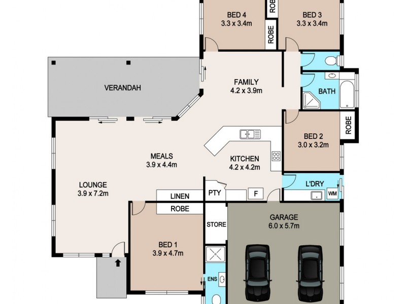 7 Wilton Court, Gunn NT 0832 Floorplan
