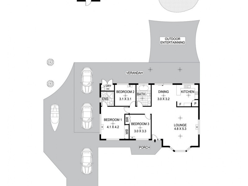 12 Lobelia Court, Rosebery NT 0832 Floorplan
