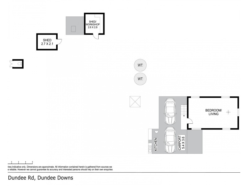 Sect 2893, 280 Dundee Road, Dundee Downs NT 0840 Floorplan