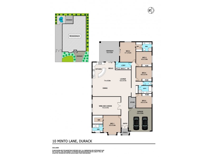 10 Minto Lane, Durack NT 0830 Floorplan