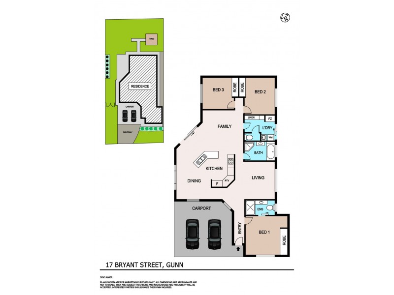 17 Bryant Terrace, Gunn NT 0832 Floorplan