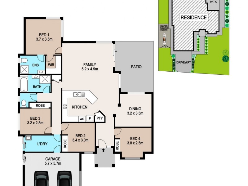 9 Pumpa Court, Farrar NT 0830 Floorplan