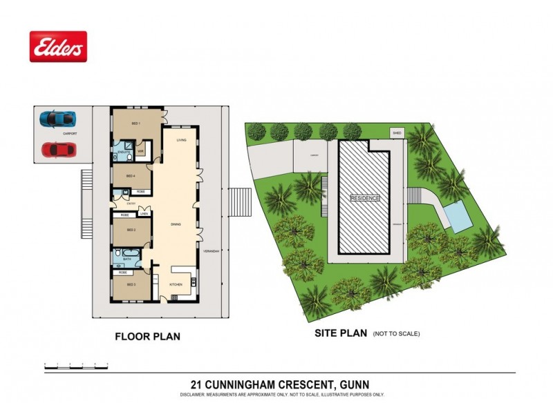 21 Cunningham Crescent, Gunn NT 0832 Floorplan