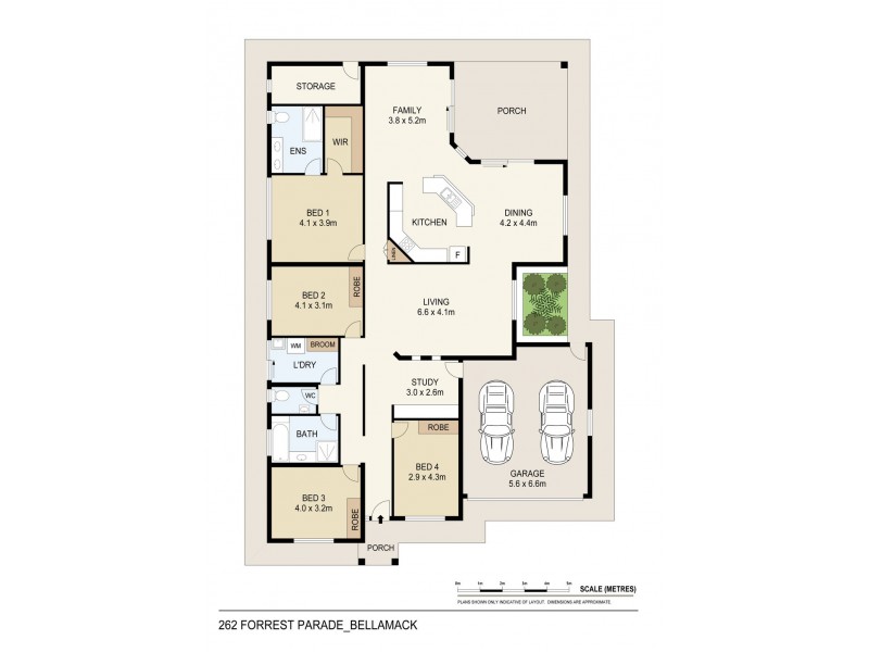 262 Forrest Parade, Bellamack NT 0832 Floorplan