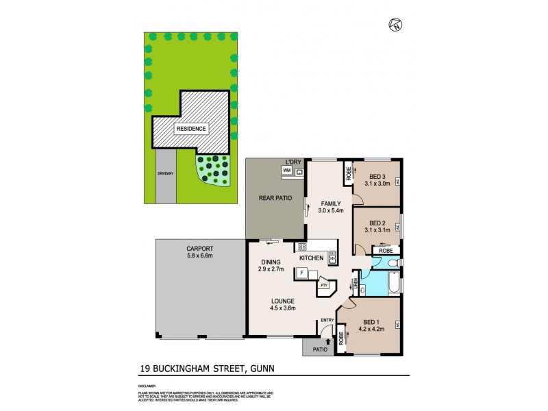 19 Buckingham Street, Gunn NT 0832 Floorplan