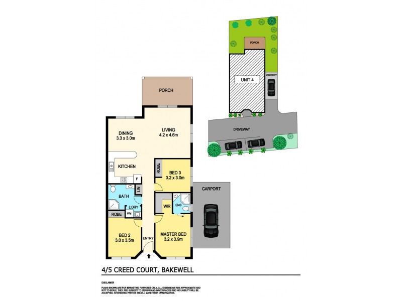 4/5 Creed Court, Bakewell NT 0832 Floorplan