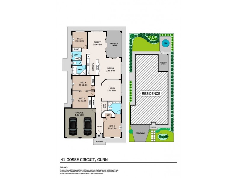 41 Gosse Circuit, Gunn NT 0832 Floorplan