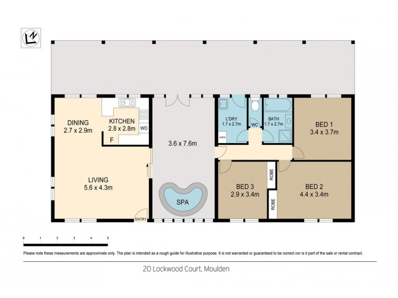 20 Lockwood Court, Moulden NT 0830 Floorplan