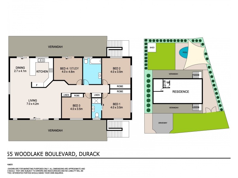 155 Woodlake Boulevard, Durack NT 0830 Floorplan