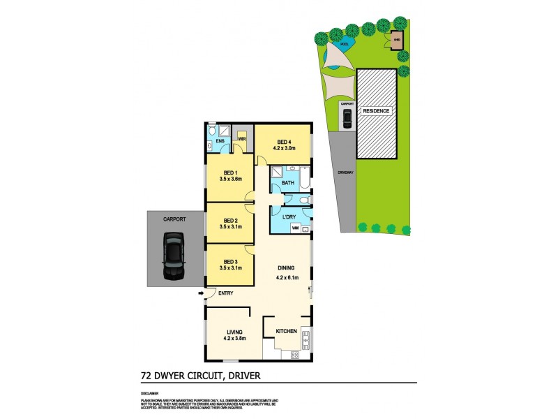 72 Dwyer Circuit, Driver NT 0830
