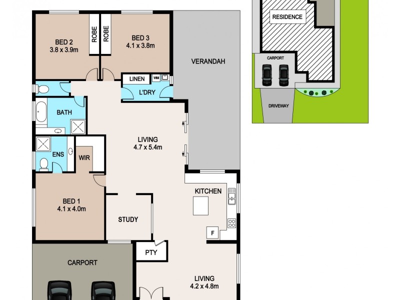 71 Maluka Drive, Gunn NT 0832 Floorplan
