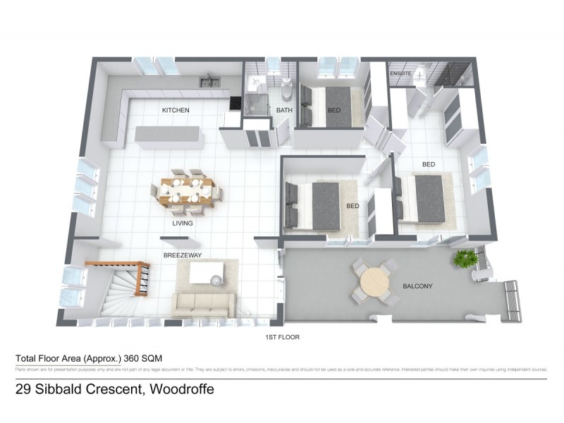 29 Sibbald Crescent, Woodroffe NT 0830 Floorplan