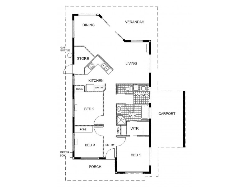 13 Orania Street, Durack NT 0830 Floorplan