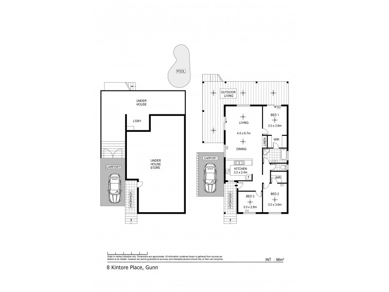 8 Kintore Place, Gunn NT 0832 Floorplan