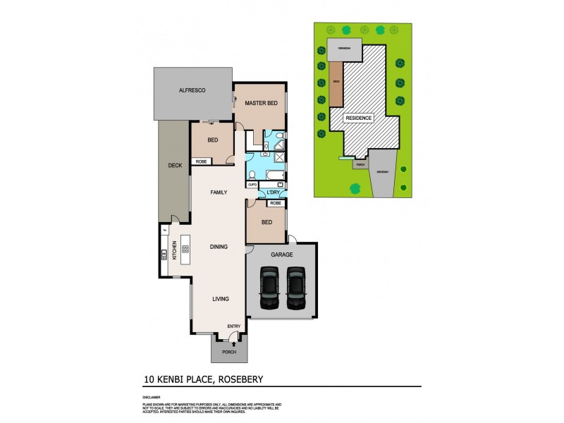 10 Kenbi Place, Rosebery NT 0832 Floorplan
