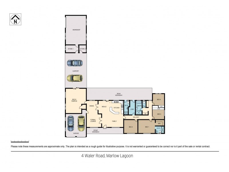 4 Waler Road, Marlow Lagoon NT 0830 Floorplan