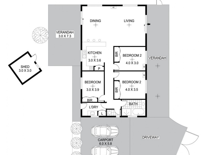 21 Dunbar Street, Gray NT 0830 Floorplan