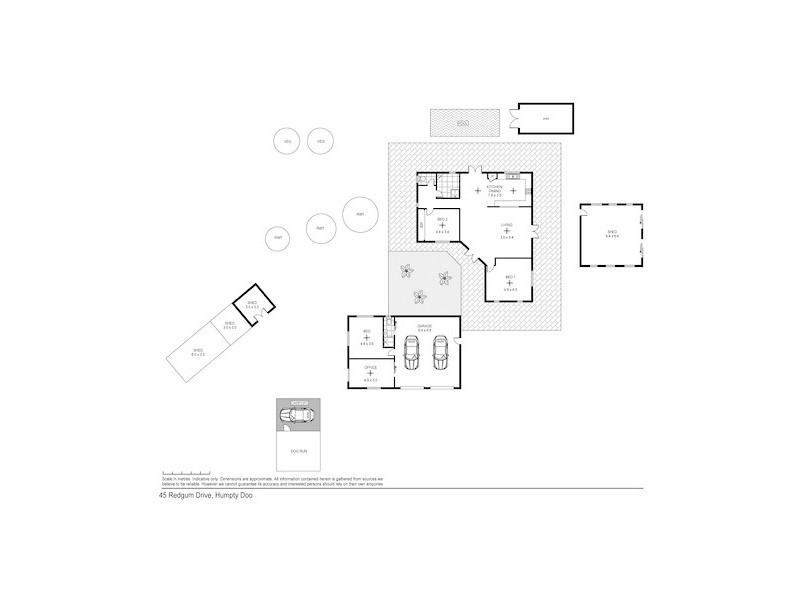 45 Redgum Drive, Humpty Doo NT 0836 Floorplan