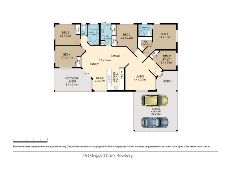 36 Odegaard Drive, Rosebery NT 0832 Floorplan