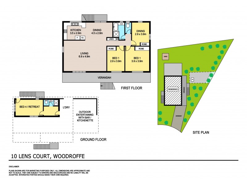 10 Lens Court, Woodroffe NT 0830 Floorplan