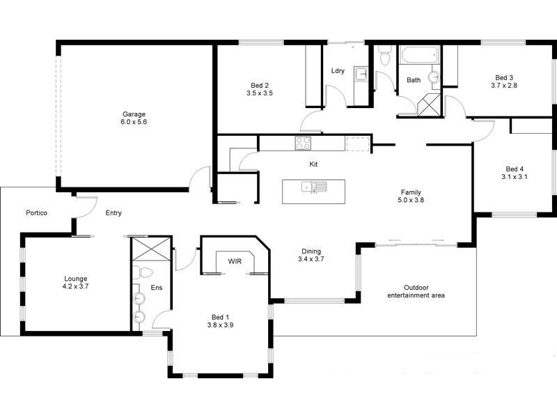 Bellamack NT 0832 Floorplan