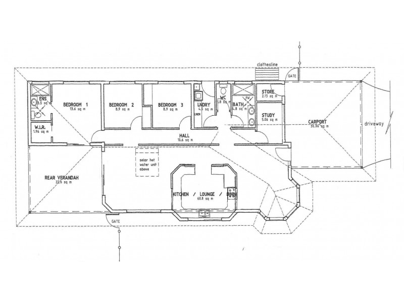 47 Yirra Crescent, Rosebery NT 0832 Floorplan