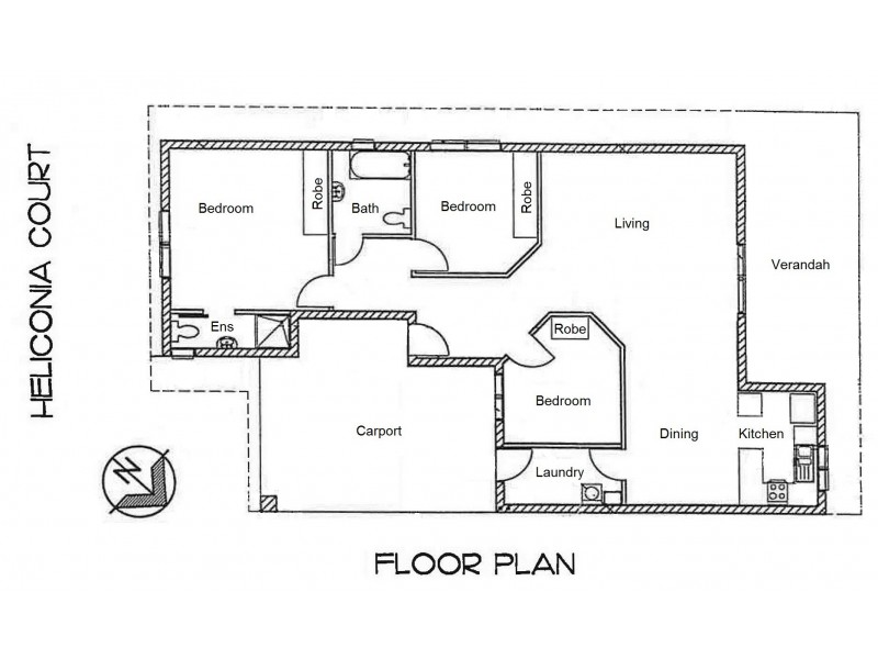 4 Heliconia Court, Durack NT 0830 Floorplan