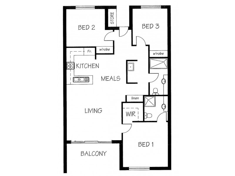 2/23 Mannikan Court, Bakewell NT 0832 Floorplan