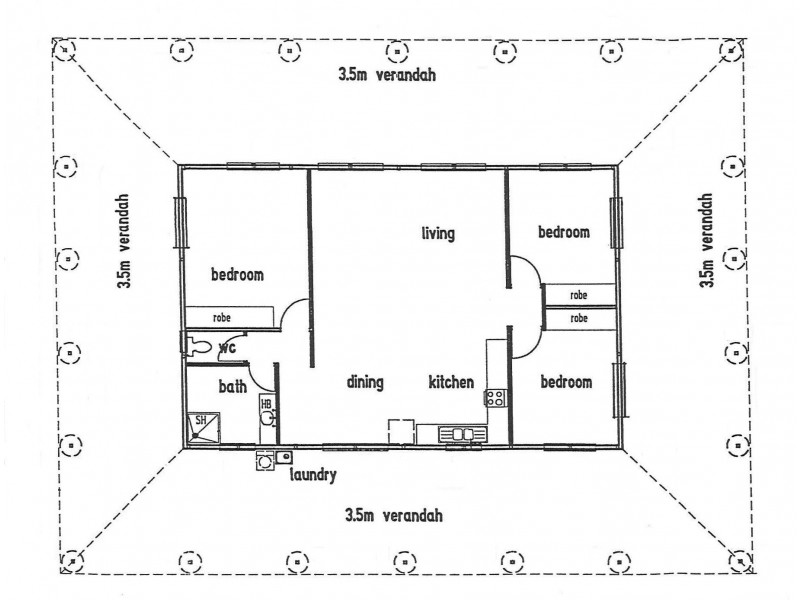 5 Aunger Crescent, Bakewell NT 0832 Floorplan