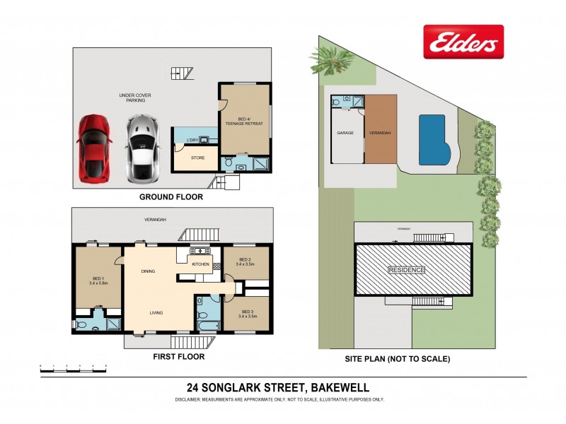 24 Songlark Street, Bakewell NT 0832 Floorplan