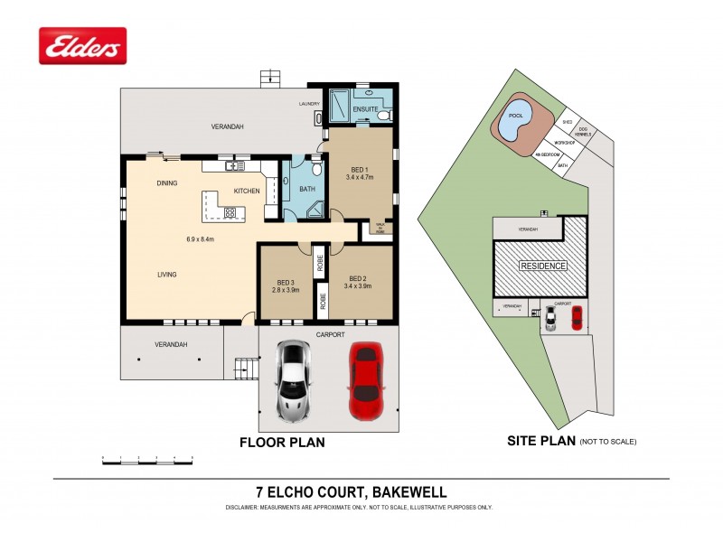 7 Elcho Court, Bakewell NT 0832 Floorplan