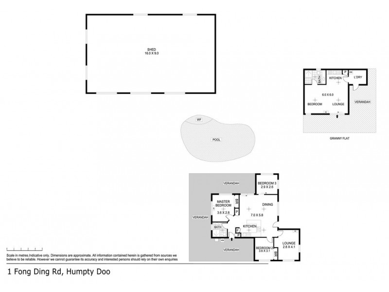 1 Fong Ding Road, Humpty Doo NT 0836 Floorplan