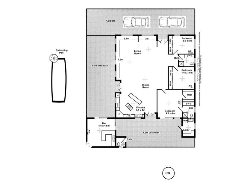 96 Produce Road, Humpty Doo NT 0836 Floorplan