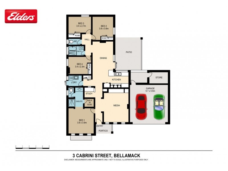 3 Cabrini Street, Bellamack NT 0832 Floorplan