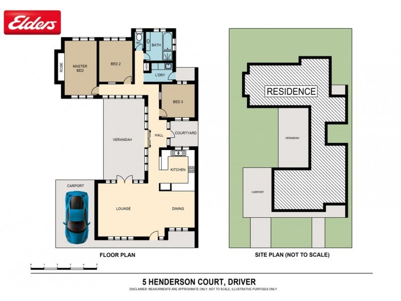 5 Henderson Court, Driver NT 0830 Floorplan