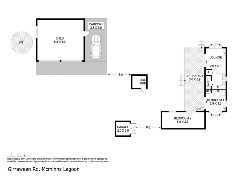 340 Girraween Road, Mcminns Lagoon NT 0822 Floorplan