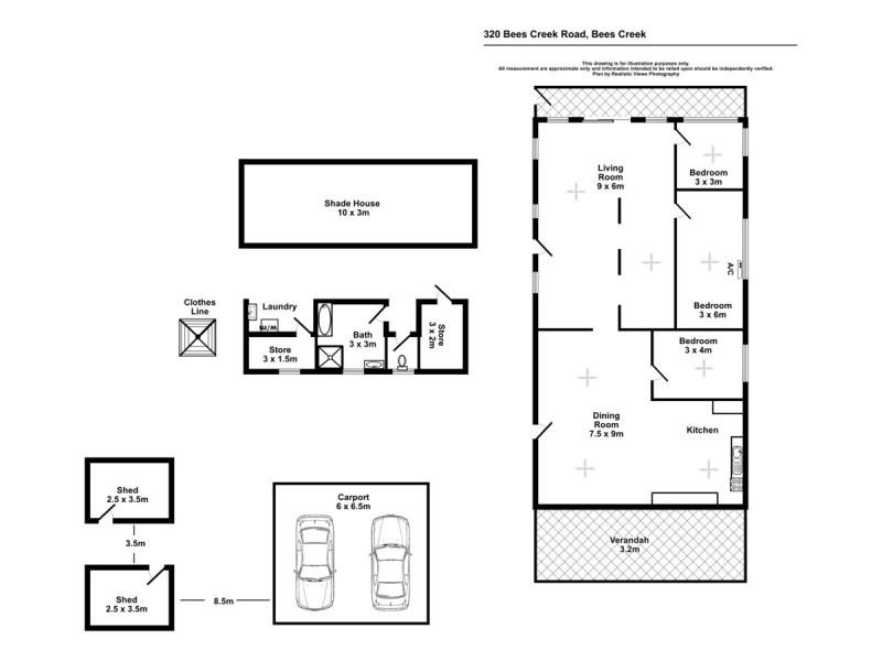 320 Bees Creek Road, Bees Creek NT 0822 Floorplan