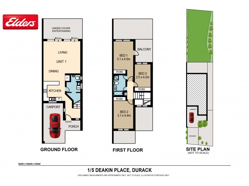 1/5 Deakin Place, Durack NT 0830 Floorplan
