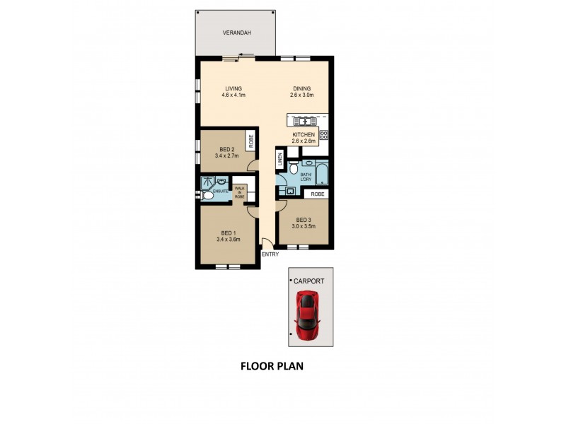 15/7 Hugh Court, Bakewell NT 0832 Floorplan