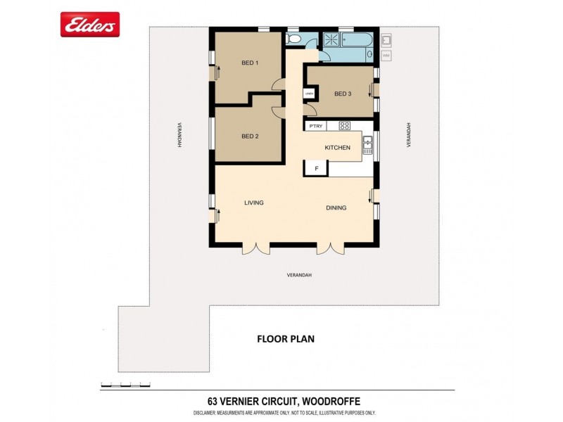 63 Vernier Circuit, Woodroffe NT 0830 Floorplan