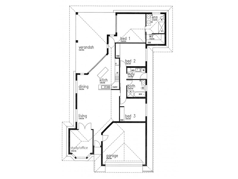 3 Amans Place, Rosebery NT 0832 Floorplan