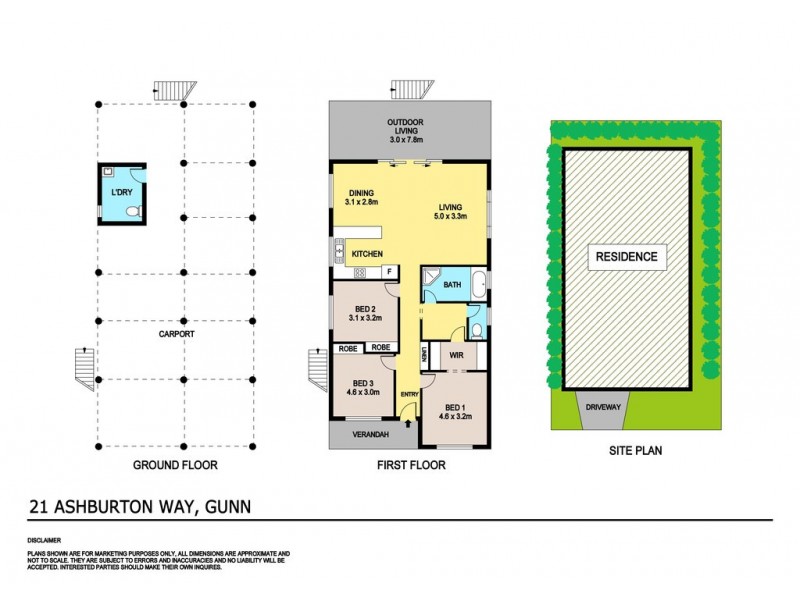 21 Ashburton Way, Gunn NT 0832 Floorplan