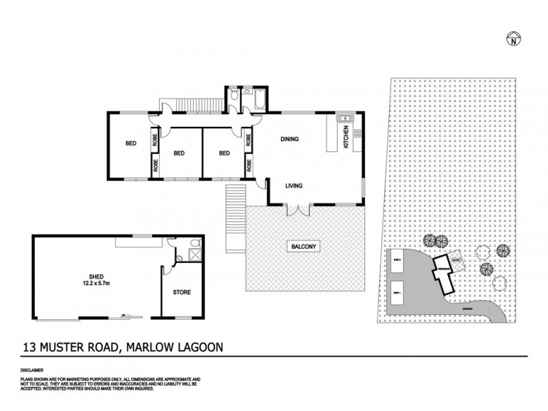 13 Muster Road, Marlow Lagoon NT 0830 Floorplan