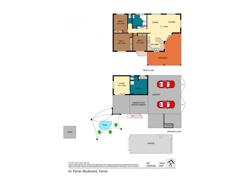 61 Farrar Boulevard, Farrar NT 0830 Floorplan