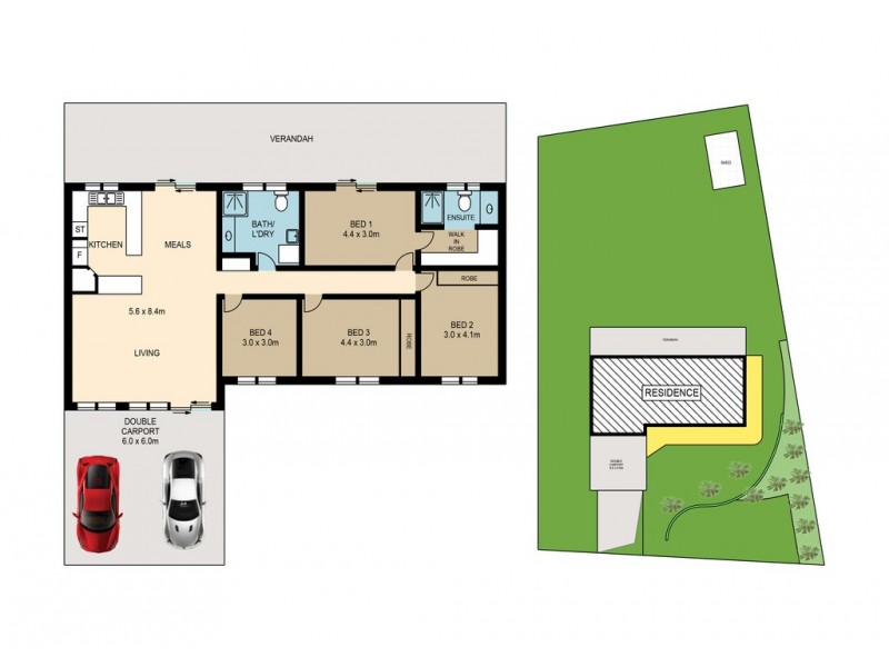 40 Baldwin Drive, Woodroffe NT 0830 Floorplan