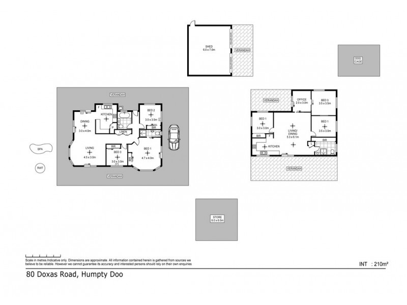 80 Doxas Road, Humpty Doo NT 0836 Floorplan
