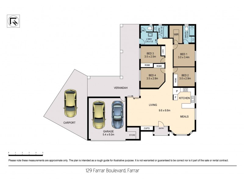 129 Farrar Boulevard, Farrar NT 0830 Floorplan