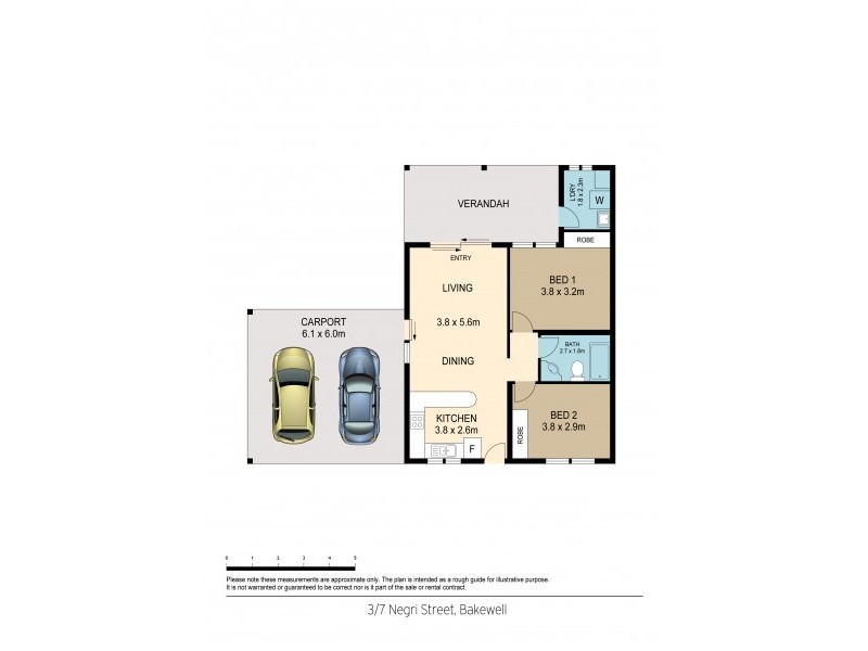 3/7 Negri Street, Bakewell NT 0832 Floorplan