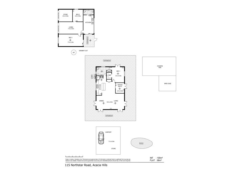 115 Northstar Road, Acacia Hills NT 0822 Floorplan