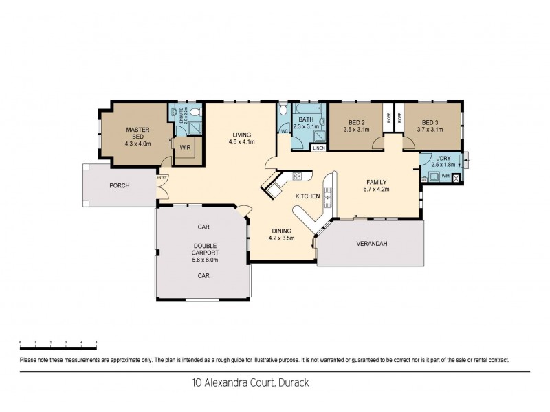 10 Alexandra Court, Durack NT 0830 Floorplan